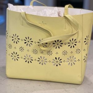 Kate Spade Yellow Spring Tote